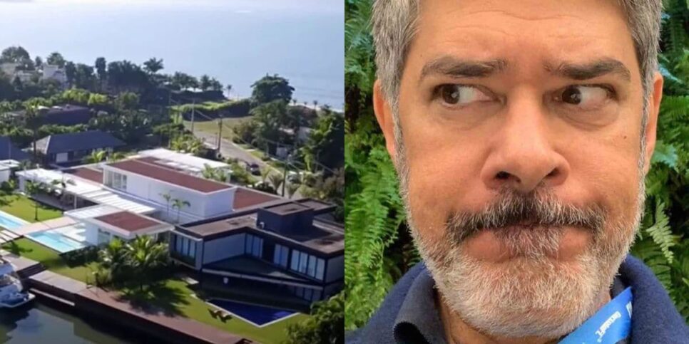 William Bonner comanda o Jornal Nacional. (Foto: reprodução)