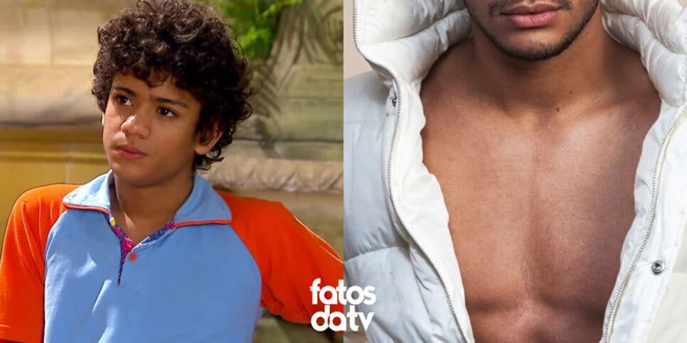 O Mosca de Chiquititas cresceu, migrou para a Globo e virou um lindo homem (Foto: Reprodução)