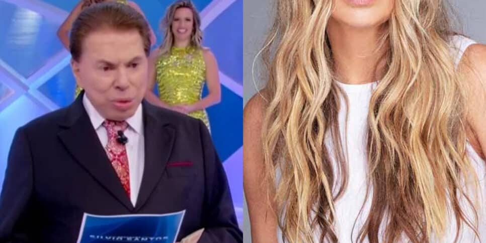Famosa apresentadora mandou Silvio Santos para aquele lugar (Foto: Reprodução)