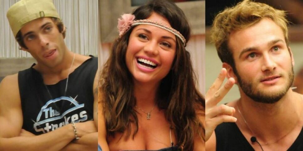 Triângulo amoroso movimentou o Big Brother Brasil Brasil 11 (Foto: Reprodução)