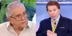 Carlos Alberto de Nóbrega e Silvio Santos (Foto: reprodução)