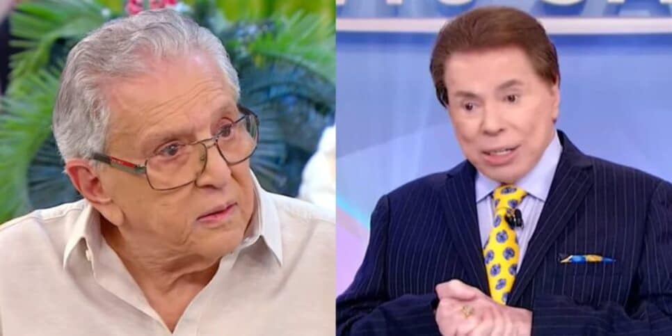 Carlos Alberto de Nóbrega e Silvio Santos