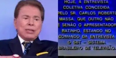 Record divulgou comunicado criticando Silvio Santos. (Foto: reprodução)