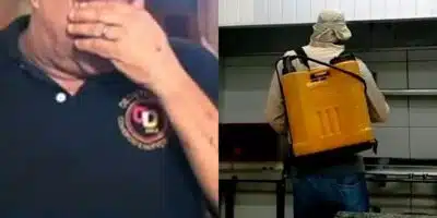 Ex-ator da Globo trabalha atualmente como dedetizador. (Foto: reprodução)