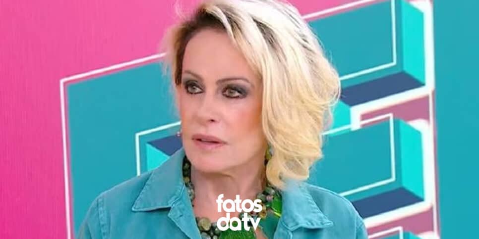 Ana Maria Braga fez convidado chorar após participar de programa (Foto: Reprodução, Globo)