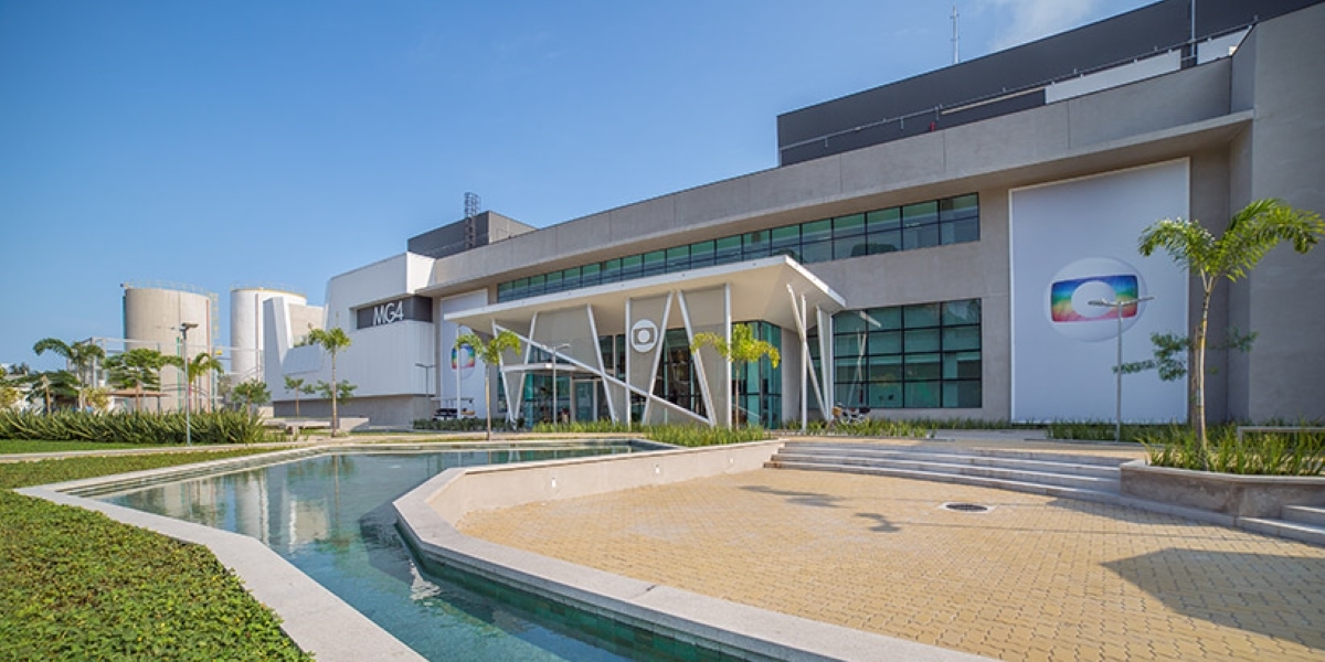 MG4, novo complexo de estúdios da Globo (Foto: DN Engenharia/Divulgação)