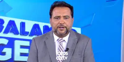 Geraldo Luís tinha uma profissão de dar medo antes da Record (Foto: Reprodução, Record)