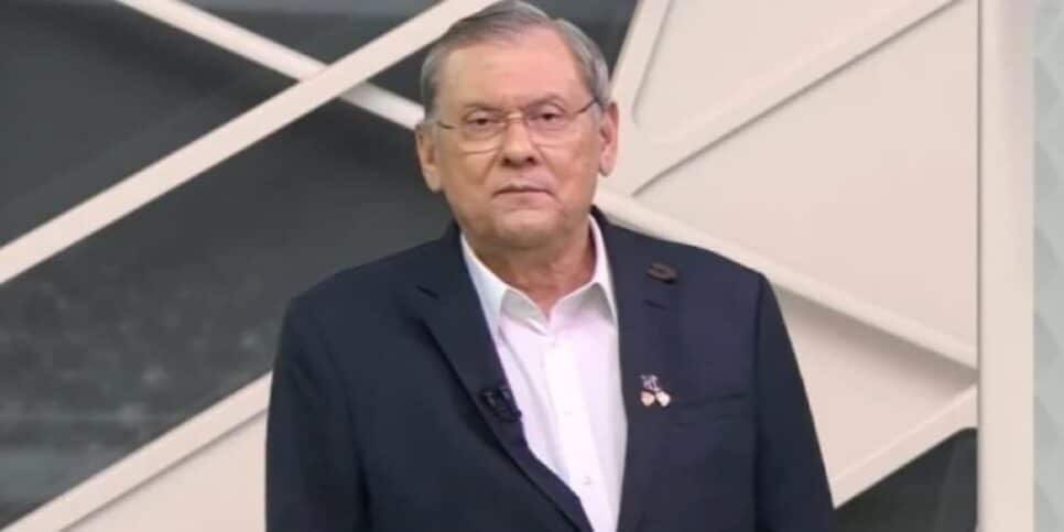 O apresentador Milton Neves não apresentará mais o Terceiro Tempo na Band