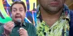 Famoso humorista Evandro Santo teve princípio de AVC na frente de Faustão. (Foto: reprodução/Montagem/Fatos da TV)