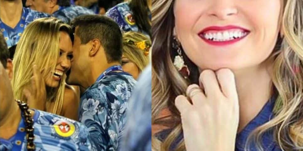Ex-atriz da Globo, Fernanda Rodrigues descobriu traição de André Marques na TV. (Foto: reprodução/Montagem/Fatos da TV)