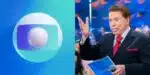 Silvio Santos perdeu processo contra a Globo e teve de pagar fortuna à emissora carioca. (Foto: reprodução/Montagem/Fatos da TV)