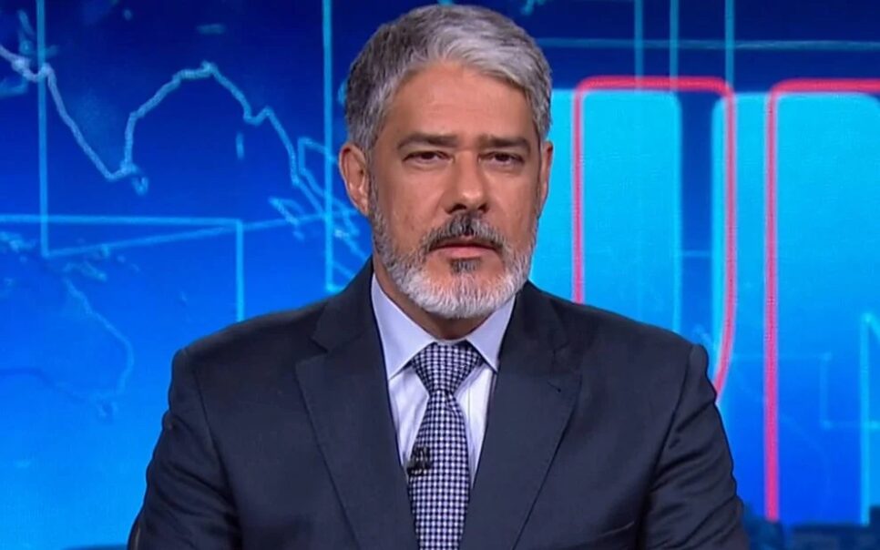 William Bonner no Jornal Nacional