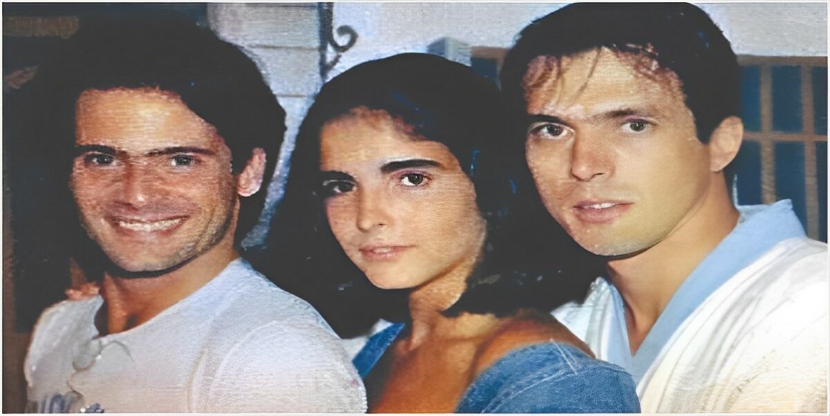 Lauro Corona, Malu Mader e Caíque Ferreira em "Corpo a Corpo" (Foto: reprodução/Globo)