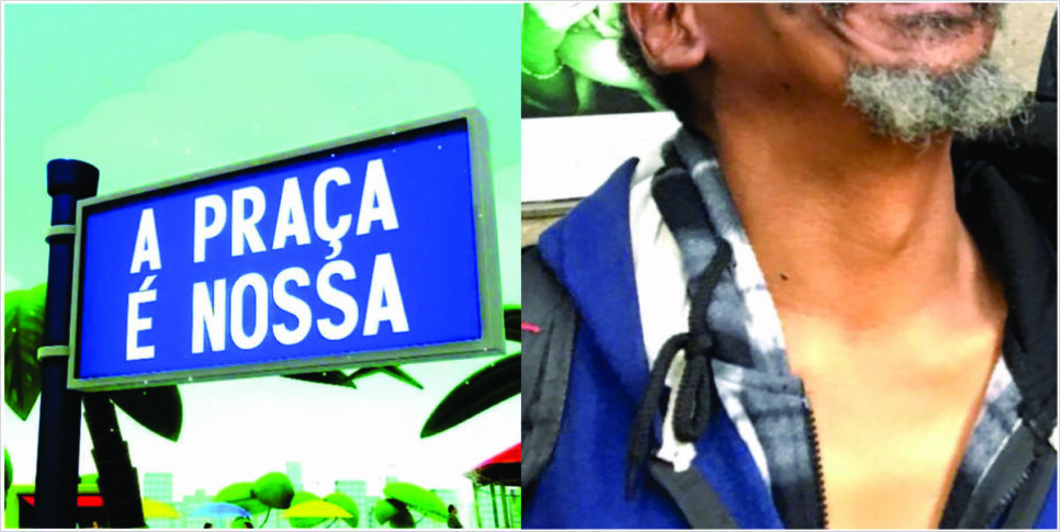 Ator que fez parte de "A Praça é Nossa" acabou indo morar na rua (Foto: reprodução/Montagem/Fatos da TV)