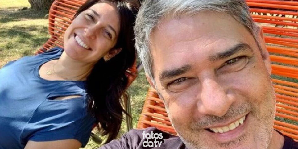 Bonner e a esposa Natasha (Foto: Reprodução, Instagram)