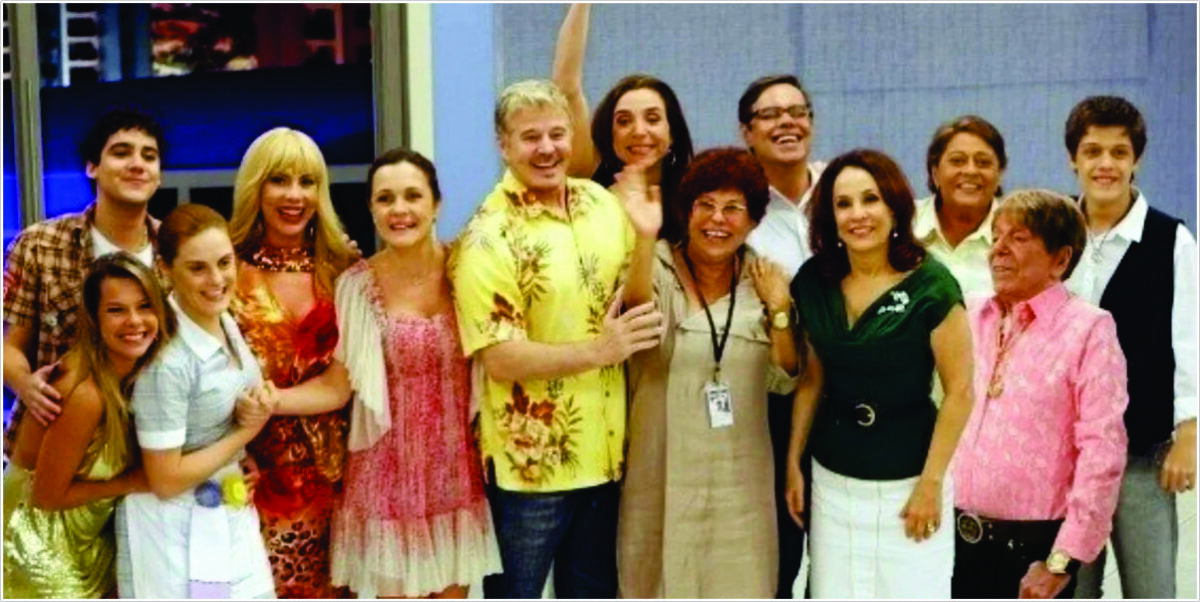 Elenco de "Toma Lá, Dá Cá" (Foto: reprodução/ Globo)