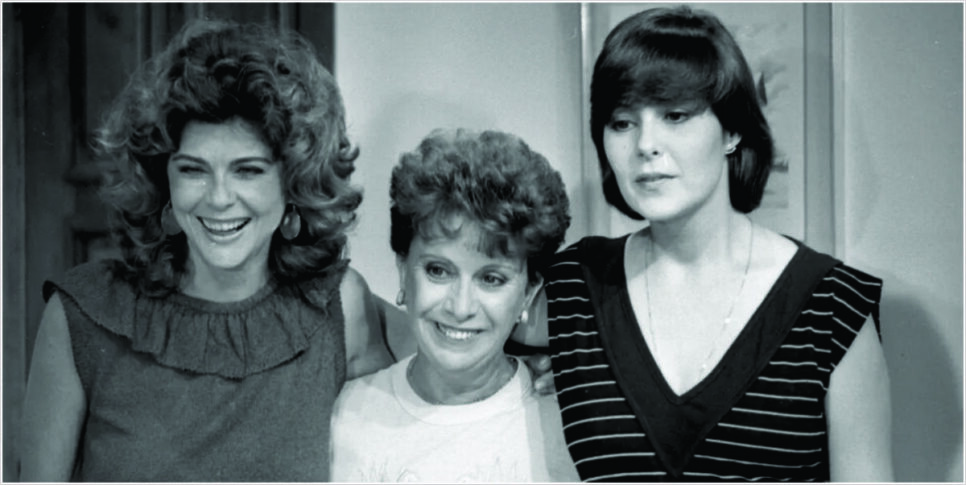 Atrizes de sucesso da Globo em Pão Pão, Beijo Beijo (Foto: reprodução/Globo)