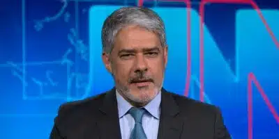 Jornal Nacional anunciou prisão de famoso ator (Foto: Reprodução/Globo)