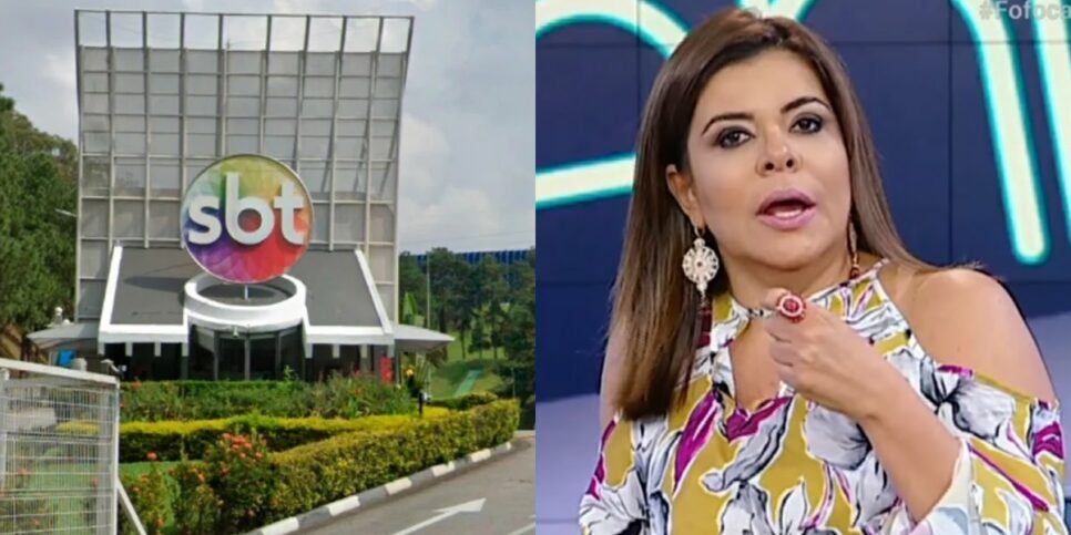 Mamma Bruschetta teve rixa com Mara Maravilha no SBT. (Foto: reprodução/Montagem/Fatos da TV)