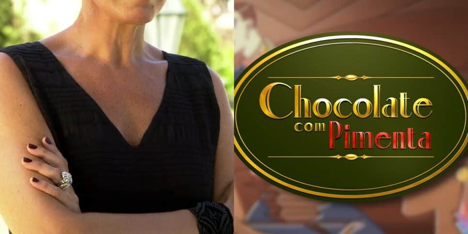 Lília Cabral integrou o elenco de Chocolate com Pimenta. (Foto: reprodução/Montagem)