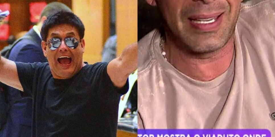 Sergio Mallandro comandava programa que promoveu pegadinha com famoso. (Foto: reprodução/Montagem)