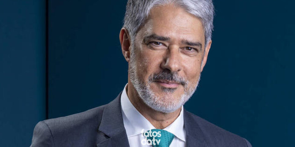 William Bonner será substituído no Jornal Nacional (Foto: Reprodução, Globo)
