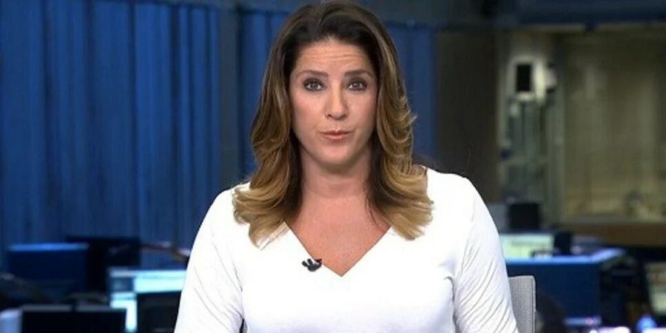 Christiane Pelajo no Jornal da Globo (Foto: Reprodução)