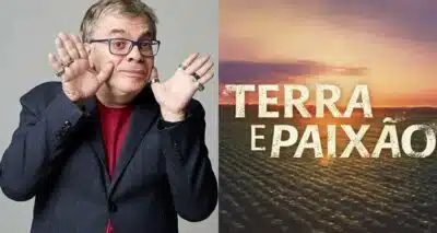 Walcyr Carrasco é autor de Terra e Paixão na Globo. (Foto: reprodução/Montagem)