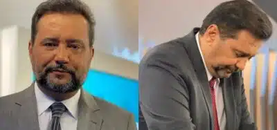 Geraldo Luís está em baixa na Record. (Foto: reprodução/Montagem)