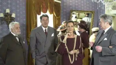 Fúlvio Stefanini (à dir.) em cena de Chocolate com Pimenta. (Foto: reprodução/Globo)