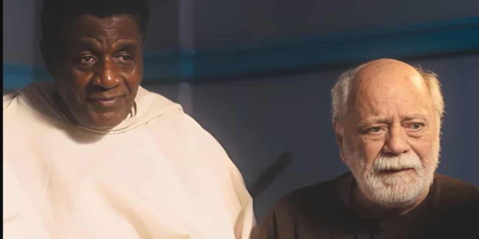 Tonico Pereira (à dir.) em cena de Amor Perfeito. (Foto: reprodução/Globo)