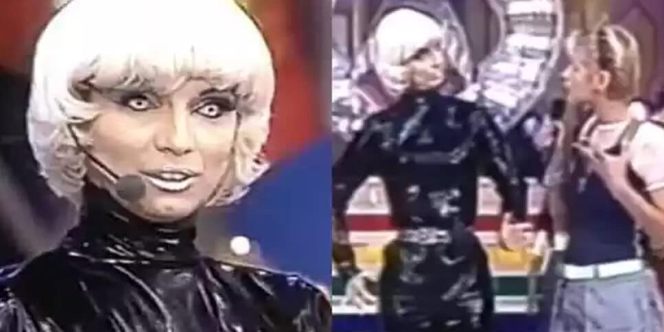 Em programa da Xuxa robô previa como seria o mundo em 2023 (Foto: Reprodução, Globo)