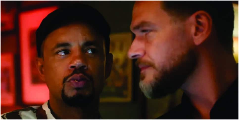 Orfeu e Theo em "Vai na Fé" (Foto: Reprodução/ Globo)