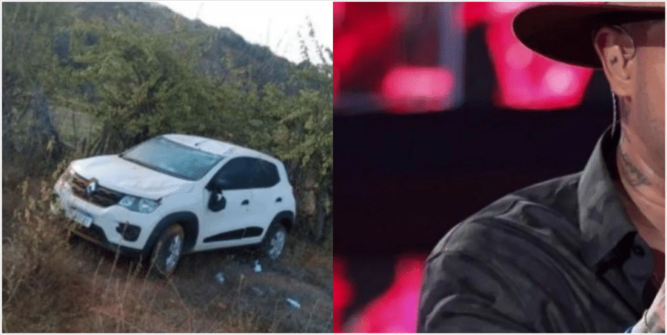 Cantor sertanejo passou por grande susto (Foto Reprodução/Montagem/ Fatos da TV)