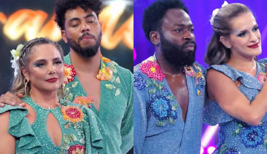 Heloísa Périssé e Douglas Silva são eliminados do Dança dos Famosos (Foto: Reprodução, Globo)