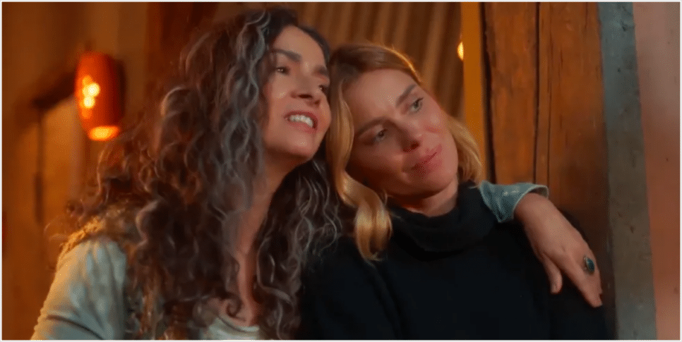 Dora e Lumiar em "Vai Na fé" (Foto: Reprodução, Globo)