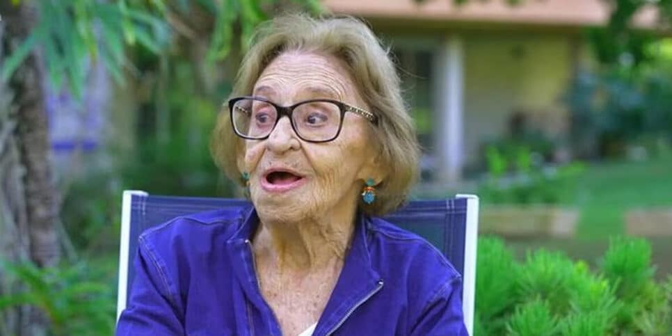 Atriz Laura Cardoso (Foto: Reprodução, Globo)