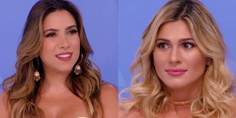 Lívia Andrade contou a a verdade sobre treta com Patrícia Abravanel (Foto: reprodução, SBT)