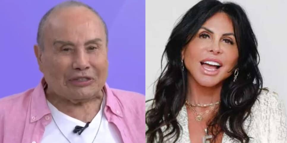 Internautas comparam Stênio Garcia com Gretchen (Foto: Reprodução, Internet)