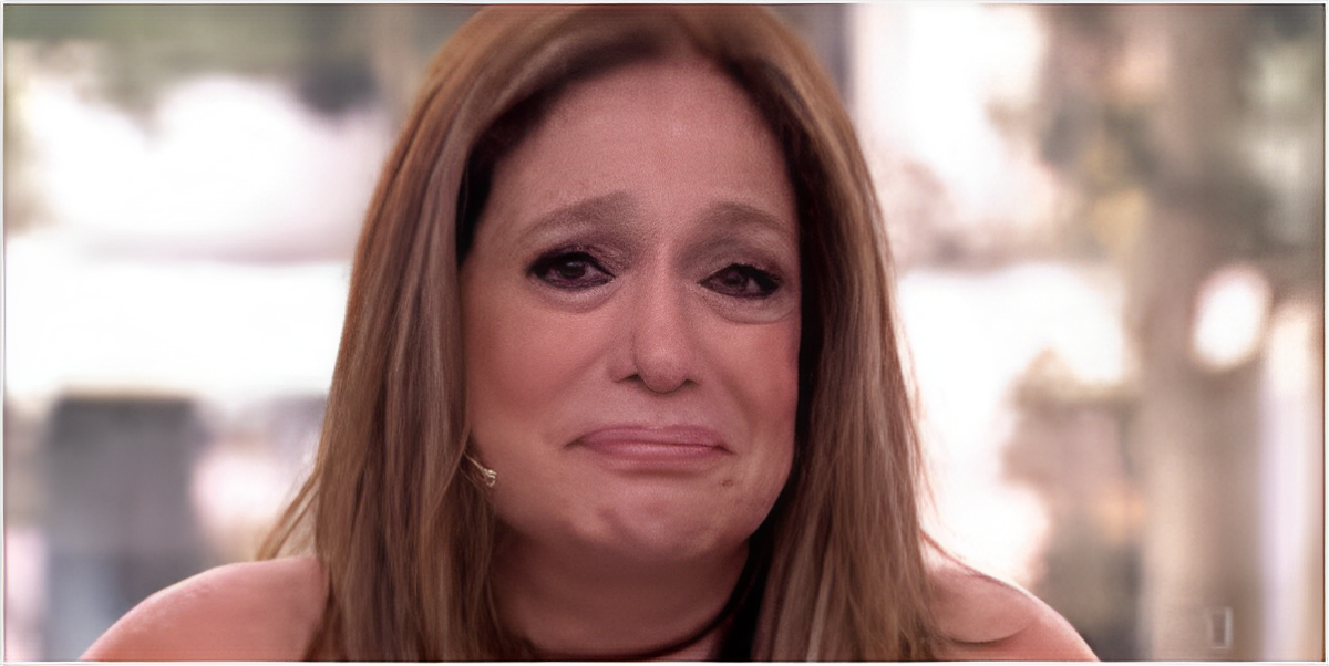 Susana Vieira chora ao falar de momento delicado de sua vida (Foto: Reprodução/ Globo)