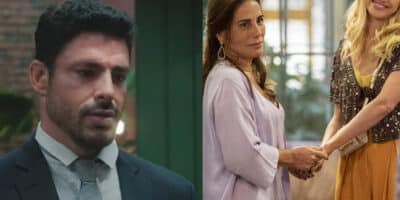 Terra e Paixão: Após descobri traição de Aline, Caio se vinga (Foto: Reprodução, Globo)