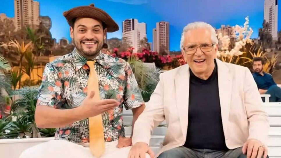 Matheus Ceará e Carlos Alberto de Nóbrega em A Praça é Nossa