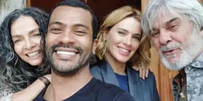 Elenco da novela da Globo Vai Na Fé (Foto: Reprodução, Globo)