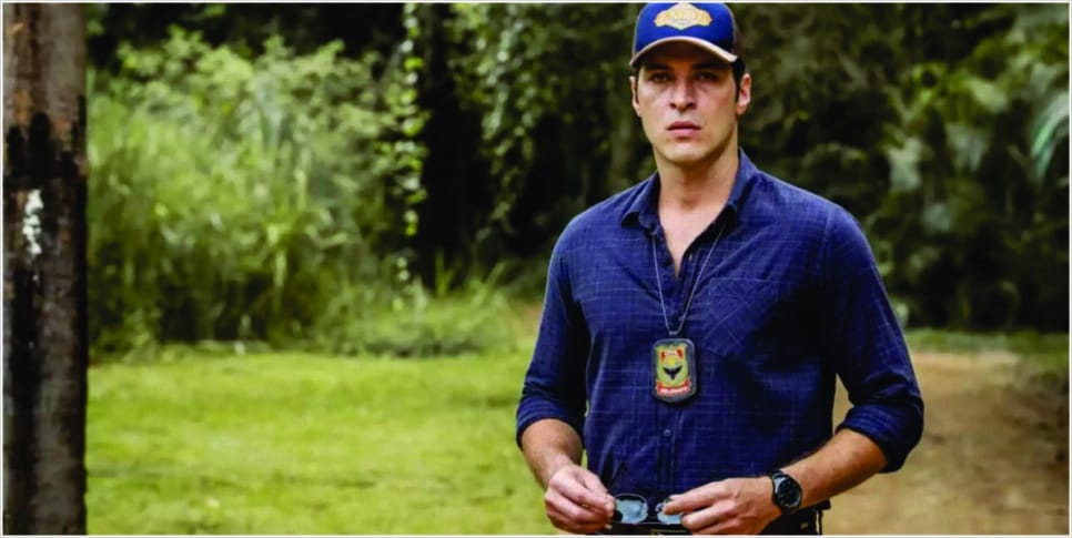 Marino (Leandro Lima) em "Terra e Paixão" (Foto: Reprodução, Globo)