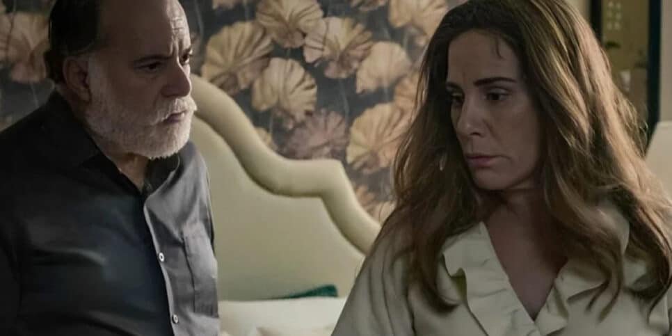 Terra e Paixão: Irene acabará casamento com o terrível Antônio (Foto: Reprodução, Globo)