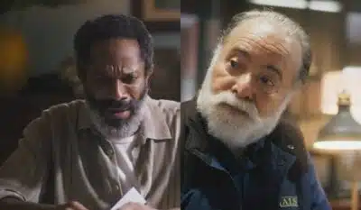 Gentil e Antônio em Terra e Paixão. (Foto: reprodução)