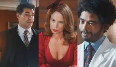 Gaspar, Gilda e Orlando em Amor Perfeito. (Foto: reprodução)