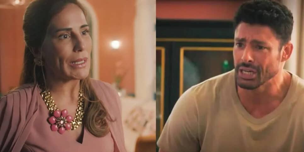 Terra e Paixão: Caio e Irene (Foto: reprodução, TV Foco)