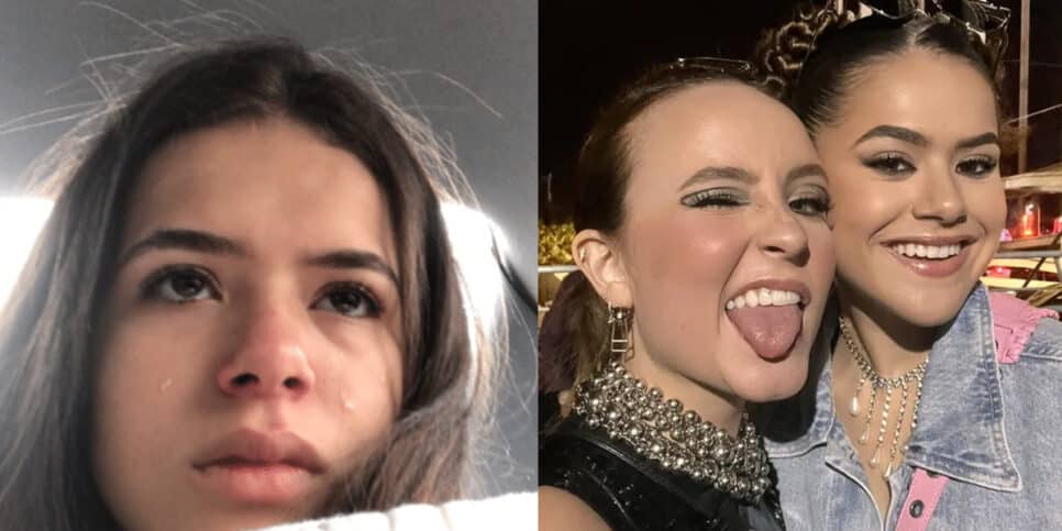 Maisa Silva e Larissa Manoela (Foto: Reprodução, Montagem, Fatos da TV)