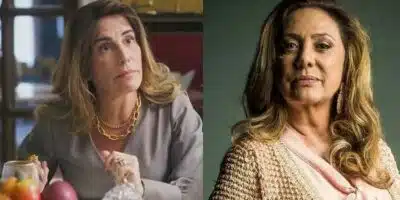 Irene e Agatha em Terra e Paixão. (Foto: reprodução)